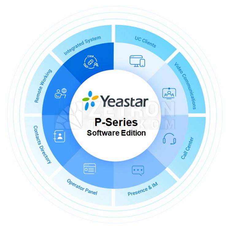                                                                 Yeastar PSE Enterprise Plan, 100 user license | IP-PBX
                                                                